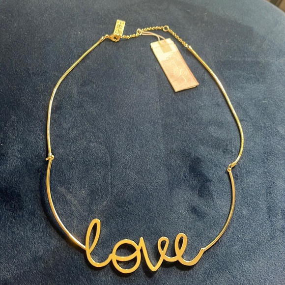Jessica Simpson Jewelry - Jessica Simpson love necklace